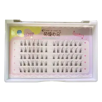 False Eyelashes Natural Simulation 0.05 Soft Fine Stem Single Cluster Hair