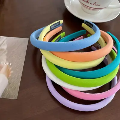 Sweet Candy Color Headband for Girls Korean Style