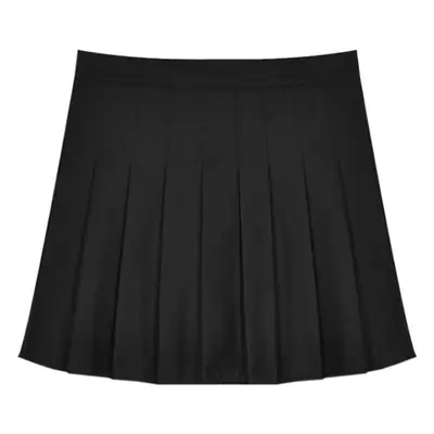 Black Pleated Skirt for Women Spring Autumn 2022