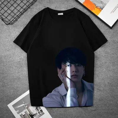 Korean Style Bulletproof T-Shirt White Short Sleeve