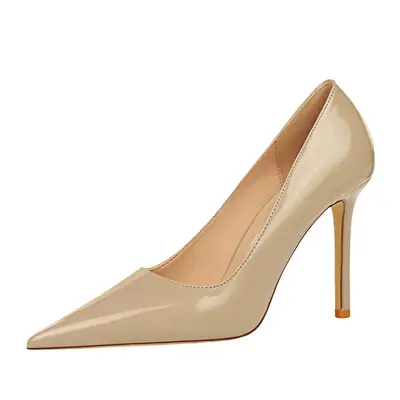 Beige 3169-3 High Heel Sandals for Women