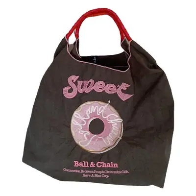 Japanese Style Embroidered Nylon Lunch Bag for Students
