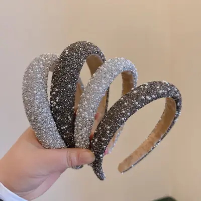 South Korea Rhinestone Hair Hoop for Women