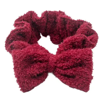 Velvet Bow Hairband for Women, Elastic, Multi Color, Korean Style, 1 Pc