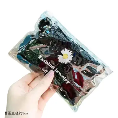 Kids Hair Tie Ring Rubber Band 3cm Loop Headband