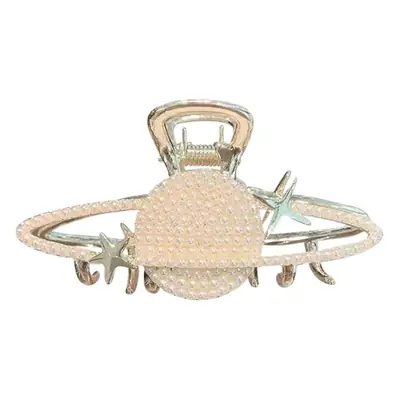Pearl Planet Hair Clip High Shine Medium Size