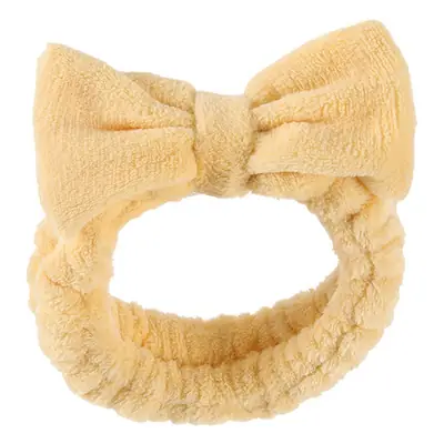 Yellow Crossbody Hair Brush with Bow Design