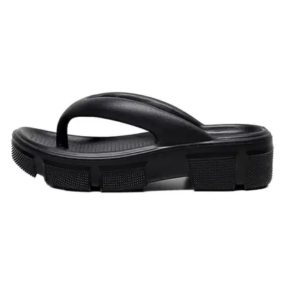 2022 Summer New EVA High Heel Slippers Flip-flops Women's Outer Wear Beach Platform Sandals