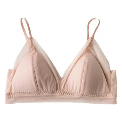 Spring Summer Non-Steel Ring Lining Bra Set