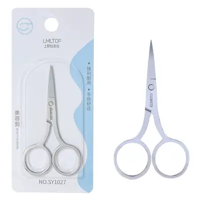Stainless Steel Eyebrow Scissors Multi-Functional Compact