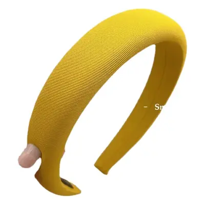 Yellow High Skull Headband for Goats, Korean Style, Durable, Stylish
