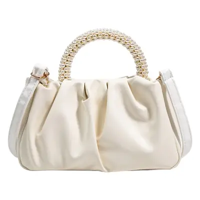 Women's Pearl Bag Shoulder Crossbody Black 2022