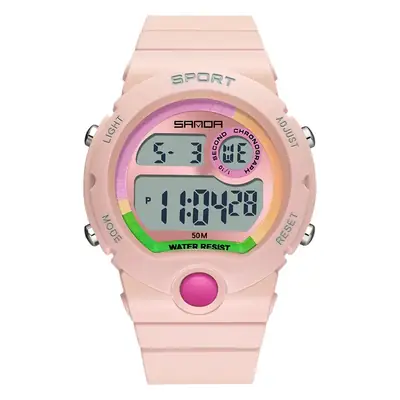 Sanda Digital Sport Watch Black Blue 10:48 Display