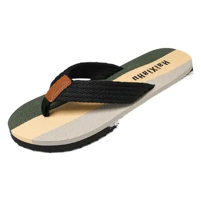 Explosive Foot Summer Flip-flops Men's Indoor and Outdoor Tide Slippers Teenagers Beach Slippers Soft Bottom Non-slip