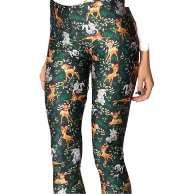 Printed Hip-Lifting Tight Leggings with Pictures for Women