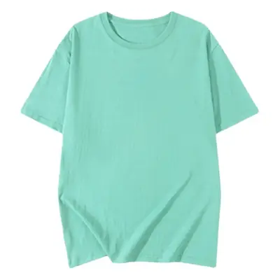 Men's White Cotton Crewneck T-Shirt 230g