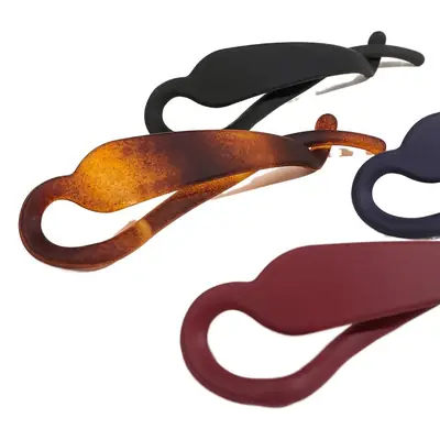 Frosted Twist Hair Clip for Women High Ponytail