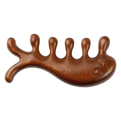 Golden Sandalwood Dolphin Massage Comb