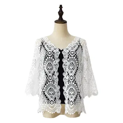 New Summer Lace Cardigan Sun Protection 3/4 Sleeve