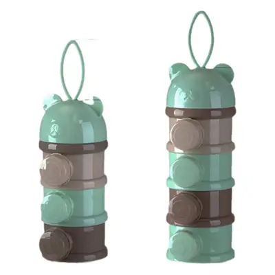 Portable Four-Layer Baby Milk Powder Compartment