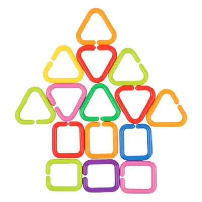 Geometric Chain Puzzle for Baby's Fine Motor Skills