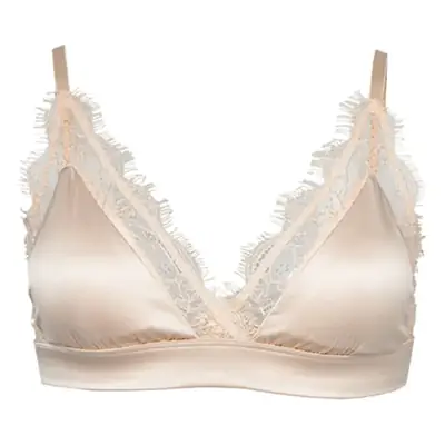 New Spring Summer French Style Triangle Cup Silk Bra