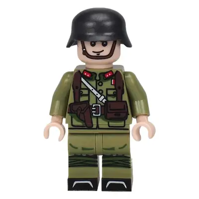 Lego World War II Eighth Route Army Military Minifig