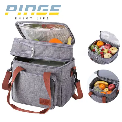 Waterproof Ice Bag Double Layer Insulation Outdoor Picnic Bag
