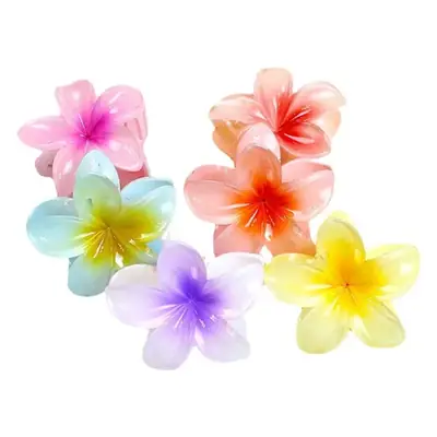 New Arrival Egg Flower Hair Clamps European American Retro Colored