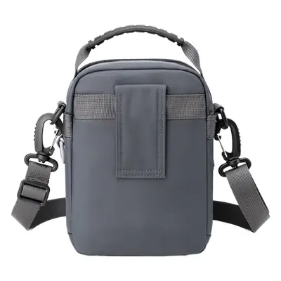 Men's Dual-Use Shoulder & Belt Bag with Mobile Phone Holder