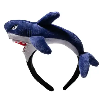 South Korea Cartoon Fish Headband Red Female Net