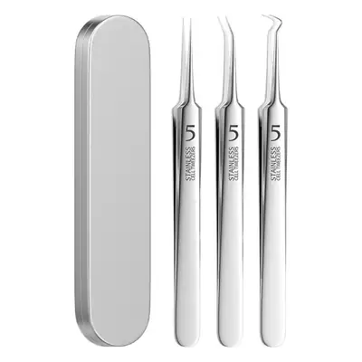 Super Sharp No. 5 Acne Clip Tweezers Blackhead Removal Tool