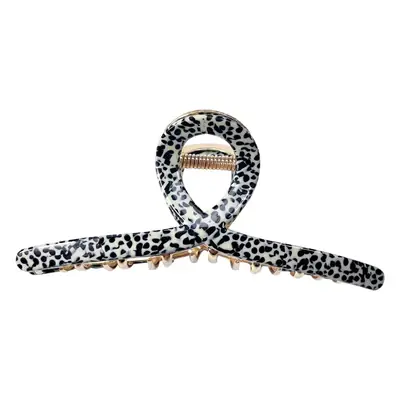 Korean Metal Shark Hair Clip Blue Patterned