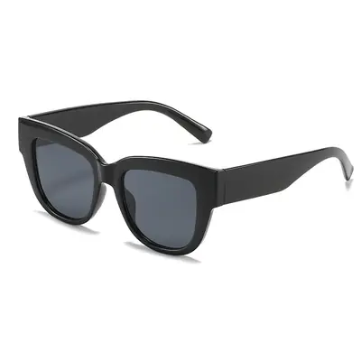 New Cat-Eye Sunglasses Black European American Fashion