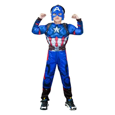 Hulk Spiderman Kids Halloween Muscle Show Costume Yellow Blue