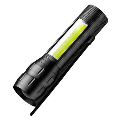 Factory Direct Strong Light LED Flashlight USB Charging