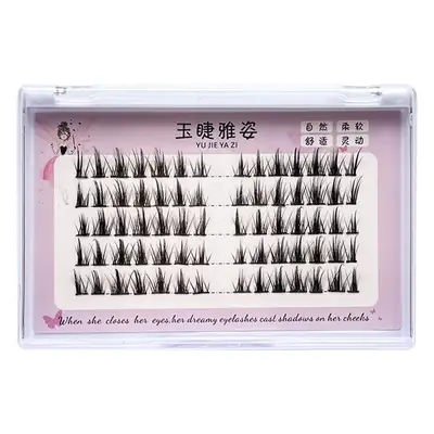 Thin Stem Segmented False Eyelashes Little Devil Comic Cos