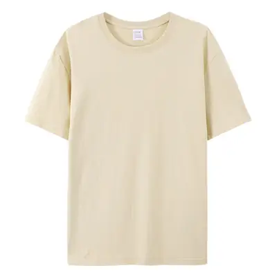 Men's Red Cotton Round Neck T-Shirt 180g