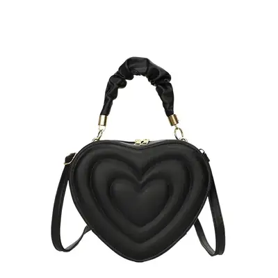Heart Shape Brown Women's Shoulder Bag 2022