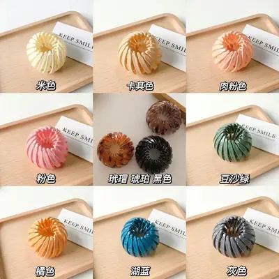 Colorful Bird's Nest Hair Curler Balls for Women