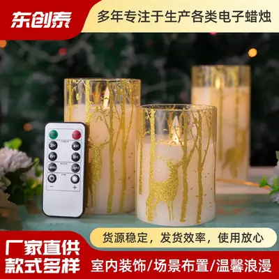 LED Electronic Candle for Christmas Holiday Atmosphere