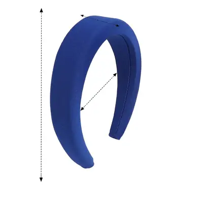 Blue Velvet Cranial Headband for Women