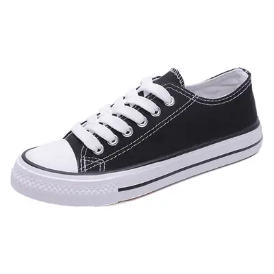 Women Navy Canvas Sneakers Evergreen Student