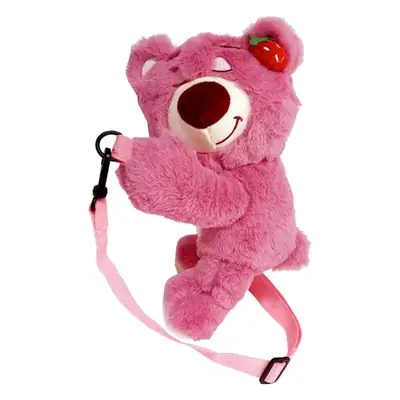 Cute Pink Bear Crossbody Bag for Girls