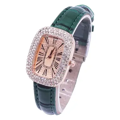 Cross-Border Quartz Watch Set for Women with Diamonds
