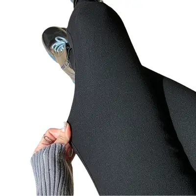 Women Black Pencil Pants Slimming Summer Wear