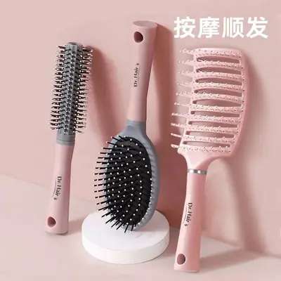 Women's Air Cushion Hair Brush 7cm Blue