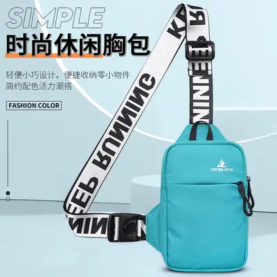 Orange Mini Crossbody Phone Bag for Men Women