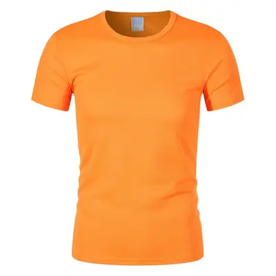 Men UV Soft Grey T-Shirt 170g Short Sleeve