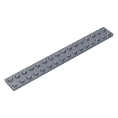 4282 Small Particle Puzzle Block 2x16 Base Board Green